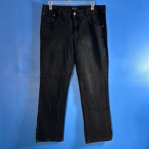 Unlimited Patience Men’s Black Jeans Size 36x32 Straight Leg Denim Pants